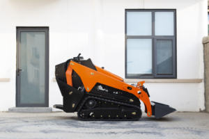 Mini chargeuse compacte à chenilles pour moteur diesel Chargeuse compacte à dérapage mécanique Chargeuse télescopique Pelleteuse Pelleteuse à chenilles frontales - Product Image 3