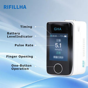 Alat Pengukur Glukosa Darah Ringkas dengan Pemantauan Berkelanjutan dan Fungsi Pijat - Product Image 4