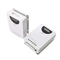 Contrôleur de système solaire hors réseau Lumiax MC Series MPPT 20A-60A 12V/24V avec écran LCD IoT/BLE, puissance PV maximale 260-3000W