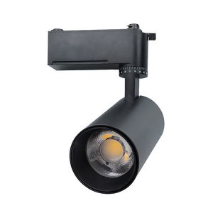 Commercial Track Light LED COB Rail Surface Mounted Black Long Strip <b>Sliding</b> Light High CRI For Store Display Lighting - Product Image 2