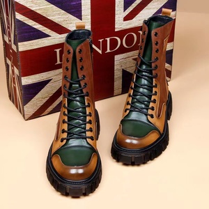 Botas de Moda para Hombre y Niño, de Caña Alta, con Suela Gruesa, Estilo Casual, por Encima de la Rodilla, Zapatos de Hombre con Suela Gruesa y a la Moda - Product Image 1