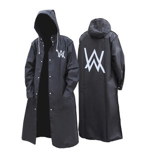 Impermeable TX604 de Alta Calidad Unisex, Chaqueta Impermeable Gruesa de EVA para Mujeres y Hombres, Ropa de Lluvia Negra para Motocicletas y Camping - Product Image 1