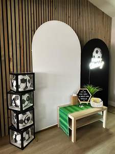 American Football Court Woven Printed <b>Table</b> <b>Runner</b> for Touch Football Birthday Party Decoration Boy Sport-Themed Farmhouse Style - Product Image 3