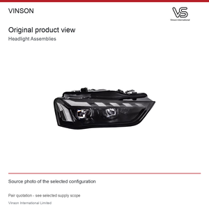 Conjunto de Faros Delanteros para Audi A4L 2013-2015 Configuración fotografiada - Product Image 2
