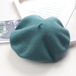 2024 personnalisé coloré femmes hommes broderie berrete brodé bérets femme 100% laine boina chapeau casquettes béret de haute qualité en gros - Product Image 6