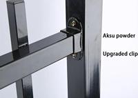 Paneles de Cerca de Acero de Estilo Hierro Forjado Moderno de Primera Calidad con Diseño de Parte Superior Plana para Seguridad del Hogar y Decoración del Jardín