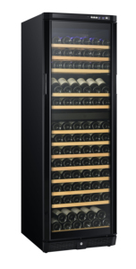 Réfrigérateur à <span class=keywords><strong>vin</strong></span> électrique grand format ODM pour usage domestique avec porte vitrée automatique, réfrigérant R600A intégré - Product Image 4