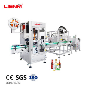 Máquina Etiquetadora Eléctrica Totalmente Automática en Oferta para Botellas de Vidrio, Máquina Etiquetadora de Fundas Termoencogibles para Botellas de PET - Product Image 1