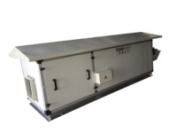 Unidad de tratamiento de aire de compresor de desplazamiento hermético refrigerado por agua para techo para centro de datos y refrigeración de sala de servidores 100kW 25000CMH