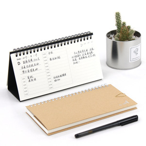 2026 pronto per la spedizione quotidiana blocco note Planner a spirale rilegatura Logo personalizzato stampato pubblicità blocco note personalizzato - Product Image 5
