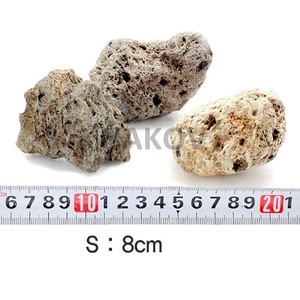 Décoration d'<span class=keywords><strong>aquarium</strong></span> 5-10 cm <span class=keywords><strong>Pierre</strong></span> <span class=keywords><strong>ponce</strong></span> naturelle grise et blanche - Product Image 4