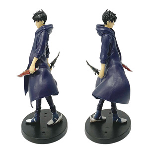 18CM Sung <span class=keywords><strong>Jin</strong></span> <span class=keywords><strong>Woo</strong></span> Anime Statue Collection Action Figure Bataille Pose PVC Modèle Jouets - Product Image 6