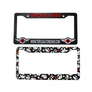 Tùy Chỉnh Dễ Thương USA & Canada Nhựa Xe Máy & Xe Giấy Phép Tấm Khung Số Tấm Chủ Giấy Phép Khung - Product Image 2