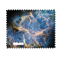 Timbres-poste de collection de première classe des États-Unis, imperméables, impression 2024, timbres-poste éternels 2026 Nébuleuse de Cancer, étiquettes postales US