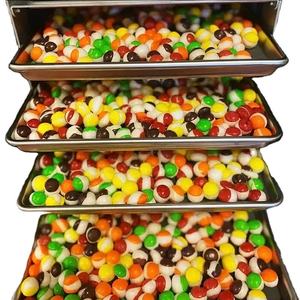 Venta directa de fábrica a granel liofilizado Rainbow Gummy Candy Fruity Sweets Glucosa Confitería - Product Image 4
