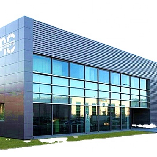 Pre Engineered Steel Car Showroom Building