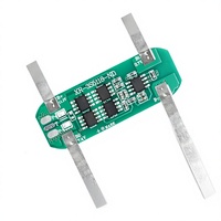 Carte de protection BMS Li-Ion 5A 10A 3S 12.6V avec bande de nickel pré-soudée pour lampadaires solaires et stations d'alimentation portables