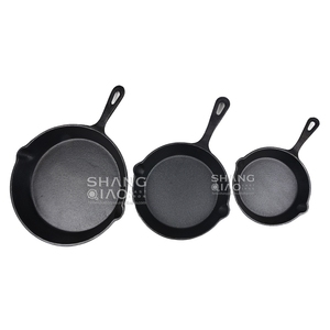 कच्चा लोहा स्किलेट फ्राइंग पैन सर्टेन डी हीरो फंड। - Product Image 5