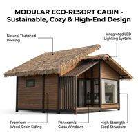 Gîte mobile extensible en acier, design personnalisé, respirant et moderne, pour zone touristique, garantie 1 an