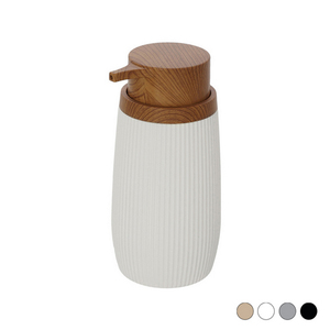 Dispensador de Jabón London de Cerámica Negra, 8 cm de Diámetro, 15.8 cm de Altura, para Jabón Líquido - Product Image 3