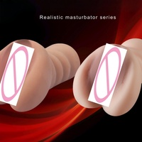 Poupée de masturbation réaliste 3D à double canal pour homme, version féminine mature, modèle Airplane Cup, articles pour adultes