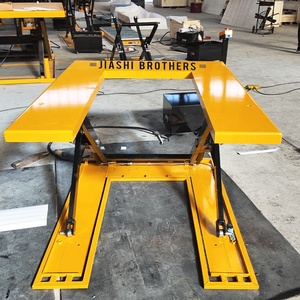 <span class=keywords><strong>Plataforma</strong></span> <span class=keywords><strong>Elevadora</strong></span> de Tijera Hidráulica Eléctrica de Servicio Pesado de 1000 kg 1500 kg con Bandeja en Forma de U, CE - Product Image 4