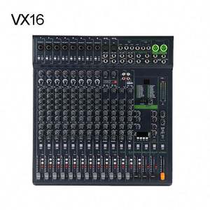 16チャンネルメタルオーディオミキサー内蔵エフェクト3バンドEQ USB MP3レコーディングステレオ出力 - Product Image 5