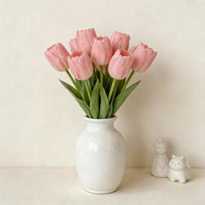 <span class=keywords><strong>Bouquet</strong></span> Artificiale di <span class=keywords><strong>Tulipani</strong></span> in Materiale PU di Alta Qualità, 25cm, per Anniversari, Decorazioni Domestiche ed Eventi Floreali - Product Image 1