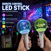 Longstargift OEM Project Supply RGB Remote Control Corporate Event Lighting LED Light Stick
