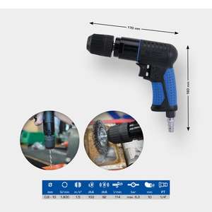 Brilliant <b>Tools</b> <b>Pneumatic</b> pistol grip drill - Product Image 4