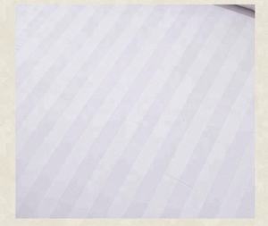 Tùy chỉnh 100% bông hiện đại rắn sọc trắng khách sạn tấm ga trải giường thiết lập với căn hộ và được trang bị tấm (Nữ Hoàng/Vua kích thước) - Product Image 4