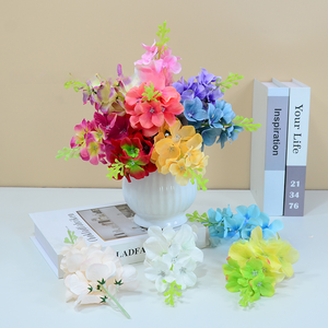 Têtes <span class=keywords><strong>de</strong></span> <span class=keywords><strong>fleurs</strong></span> artificielles multicolores <span class=keywords><strong>de</strong></span> Delphinium, fausses <span class=keywords><strong>fleurs</strong></span> <span class=keywords><strong>de</strong></span> Larkspur, pour bouquets <span class=keywords><strong>de</strong></span> mariage DIY, vente en gros - Product Image 3