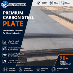 S355JR S355 S235 Shot Blasted 8mm 1000mm Tempered A283 Carbon Steel Plate with Excellent Weldability - Product Image 1