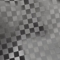 Cuir synthétique semi-PU texturé gaufré imperméable pour canapés et sièges de moto