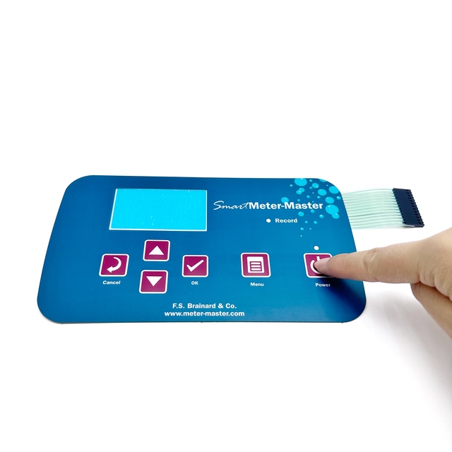 Custom Membrane Switch Panel Durable Waterproof LED Backlit Tactile Keypad for Industrial Medical Control Equipment