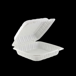 7 "8" 9 "mfpp Hộp 2 3 ngăn có thể tái chế <span class=keywords><strong>microwavable</strong></span> bao bì thực phẩm vỏ sò mfpp <span class=keywords><strong>container</strong></span> thực phẩm với bản lề Nắp - Product Image 4