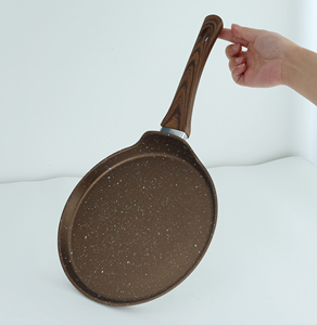 Fournisseur professionnel de poêle <span class=keywords><strong>à</strong></span> crêpes antiadhésive avec épandeur 22cm corps en aluminium distribution uniforme de la chaleur écologique sans PFOA - Product Image 1