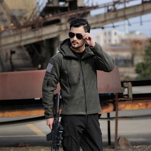 <span class=keywords><strong>Veste</strong></span> Tactique <span class=keywords><strong>Polaire</strong></span> Personnalisée pour <span class=keywords><strong>Homme</strong></span>, Respirante et Thermique, <span class=keywords><strong>Veste</strong></span> Chaude d'Hiver avec Capuche - Product Image 6