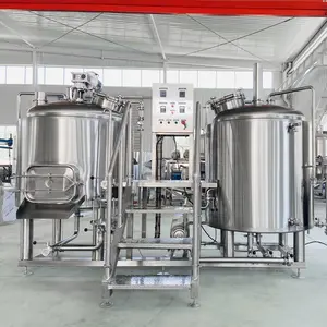 バッチあたり500L800L 1000l 2000L3000Lクラフトビール機器醸造システムマイクロ醸造所機器