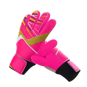 SMX Garçons Football Gardien Gants 5 Doigts Protection Antidérapant En Cuir Latex pour Jeux D'équipe Gardien De But Gants De Football - Product Image 3