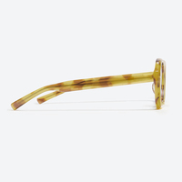 Lunettes de soleil Sifier Fashion personnalisées, vente en gros, tendance, haute qualité, ovales, effet écaille de tortue, style vintage