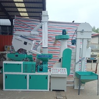 Capacité de 15 à 25 tonnes/jour, 220V/380V, combinant décortiqueuse de riz paddy, moulin à riz, nettoyeur, désherbeur, séparateur