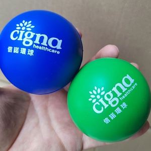 Pelota Antiestrés de Goma PU Suave con Logotipo Personalizado, 6.3cm, Color Personalizado, Juguete para Exteriores para Adultos y Niños, Regalo Promocional - Product Image 4