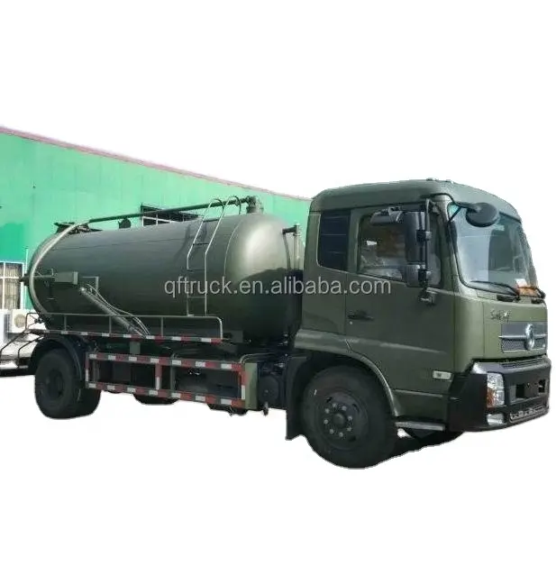 Dongfeng haute qualité prix bas EQ5120G 4x2 camion-citerne d'aspiration des eaux usées