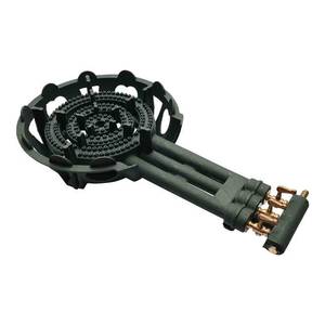 Fornello a <span class=keywords><strong>Gas</strong></span> GPL Commerciale C40 a 3 Tubi con Bruciatore Multiring in Ghisa e Piastra di Cottura, Fornitura Diretta dalla Fabbrica - Product Image 2