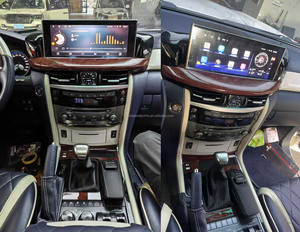 Écran multimédia Android 13 12,3 pouces avec CarPlay, GPS et panneau de console centrale pour Lexus LX570 2008-2015 - Product Image 5