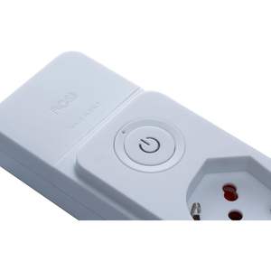 Regleta de 3 Tomas Nexxus, 230V, Tomas Schuko con Interruptor de Seguridad, Extensión con Cuerpo de Plástico, Clasificación IP20 - Product Image 3