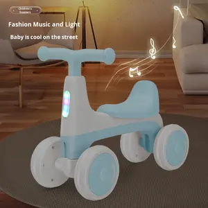 Nouvelle draisienne et trottinette à <span class=keywords><strong>trois</strong></span> roues pour enfants - Plastique pour garçons et filles de 1 à 3 ans - Product Image 1