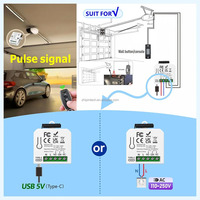 Interrupteurs sans fil RF 433 MHz, télécommande, AC110V 220V 10A 2000W, récepteur relais, télécommande pour éclairage, porte de garage