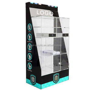 Nhà máy tùy chỉnh Acrylic khói hiển thị đứng biến Đèn thời trang LED thuốc lá hiển thị trường hợp truy cập hàng đầu hiển thị kệ - Product Image 3